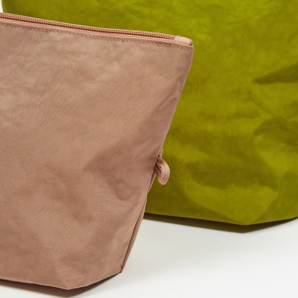 NWOT Baggu Go Pouch Medium - Taupe (Nettle) - Picture 4 of 6